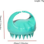 Scalp Massager – Soft Silicone Shampoo Brush for Deep Scalp