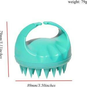 Scalp Massager – Soft Silicone Shampoo Brush for Deep Scalp