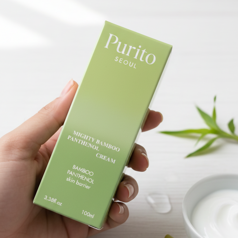 Purito GreenShield Bamboo Infused Skin Defense And Deep Barrier Recovery Cream For Nourished And Protected Skin - 20g