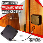 Punch-Free Automatic Sensor Door Closer – Big Size | Smart Hands-Free Door Closing Device