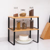 Kitchen cabinet shelve organizer rack