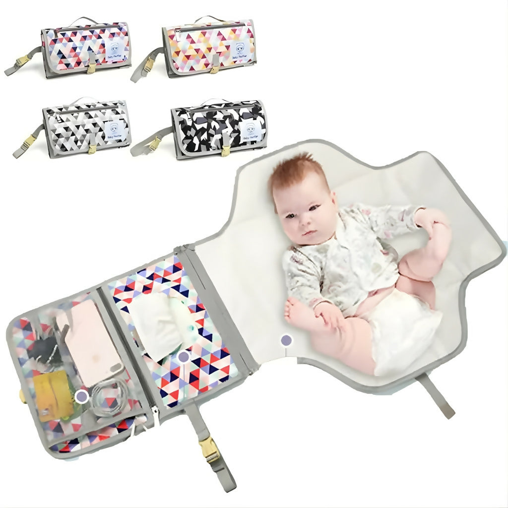 Waterproof Diaper Pouch, Multi-Purpose Baby Storage Organizer, for Mothers
