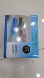 2-in-1 Soap Pump & Sponge Caddy Dispenser