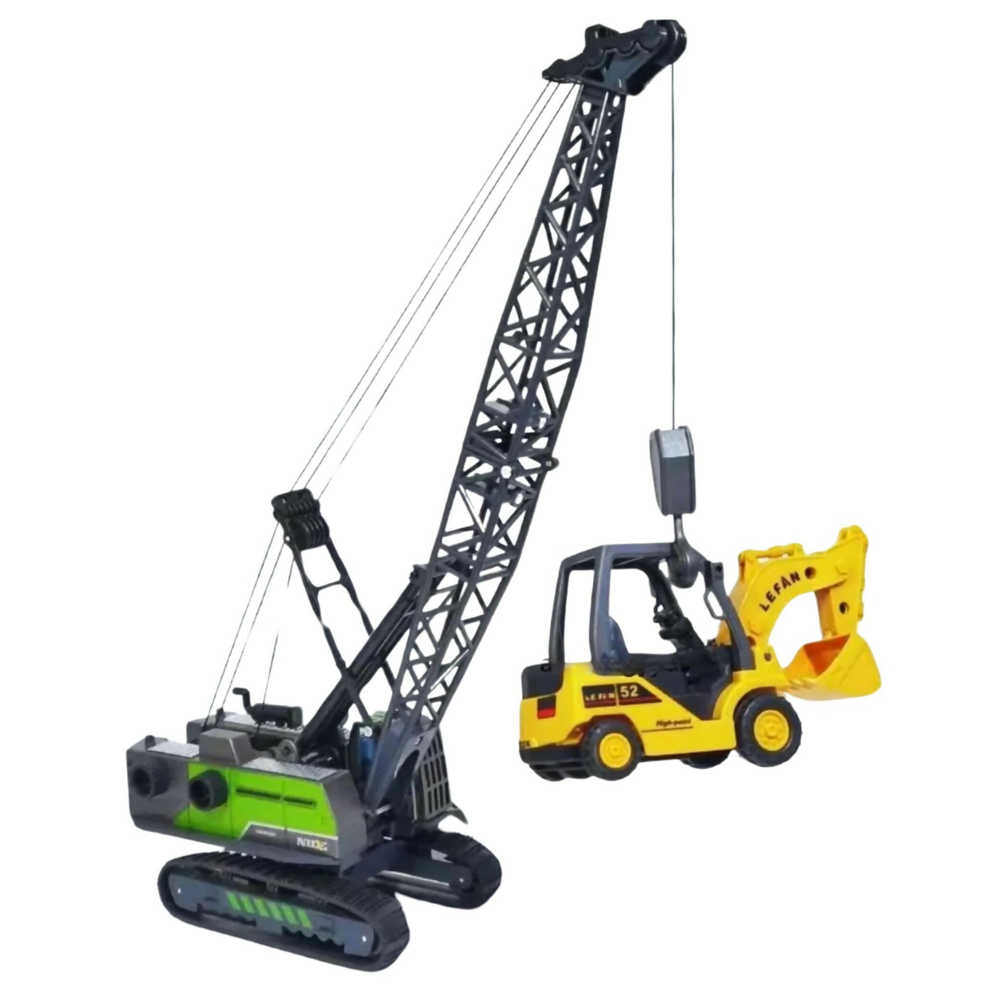 Metal Diecast Crane Toy