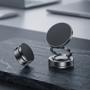 Vacuum Double-sided Magnetic Phone Holder