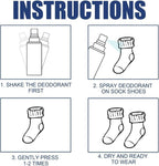 Footwear Deodorant Spray Shoe Deo Odor Control Fresh Spray (100ml)