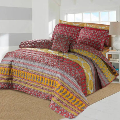 Comforter Set, Agrik Luxurious 7-Piece Bedding Ensemble