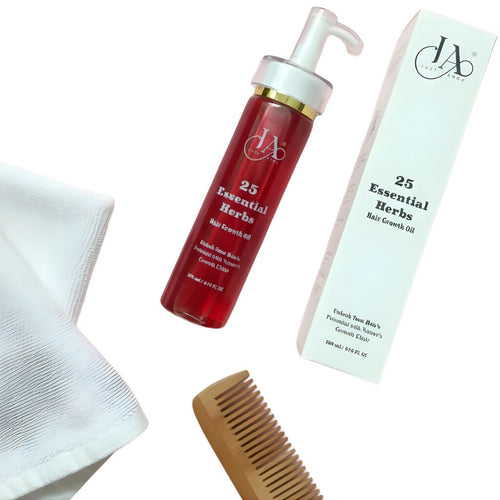 25 Essential Herbs Hair Growth Oil, Scalp Nourishment & Strengthening