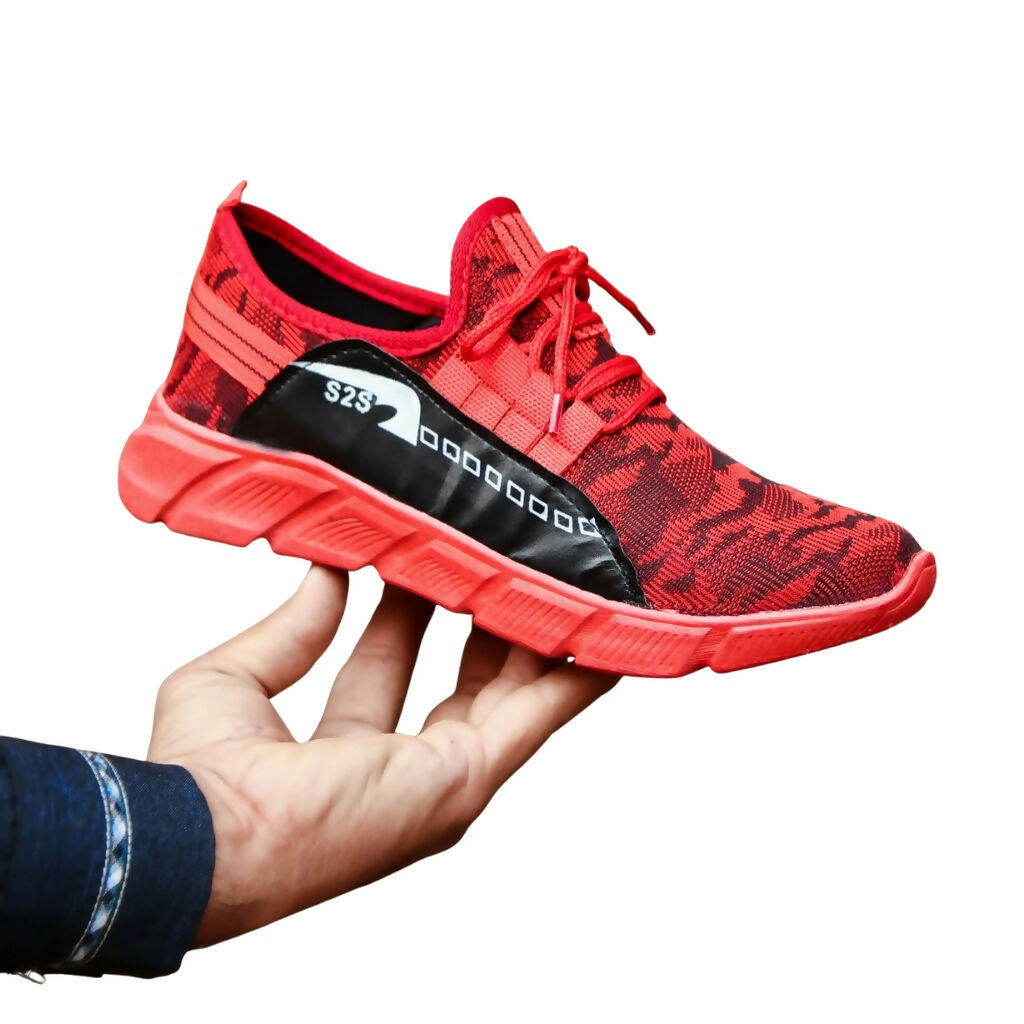 Running Shoes, Breathable Lightweight with Lace-Up Closure, for Men