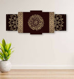 5pcs Islamic Set Wooden Material Decorative Pieces
