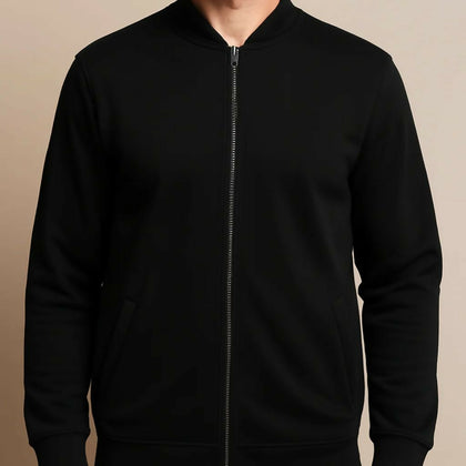 Premium Zipper Jacket, French Fleece Fabric, for Men Casual & Winter Wear