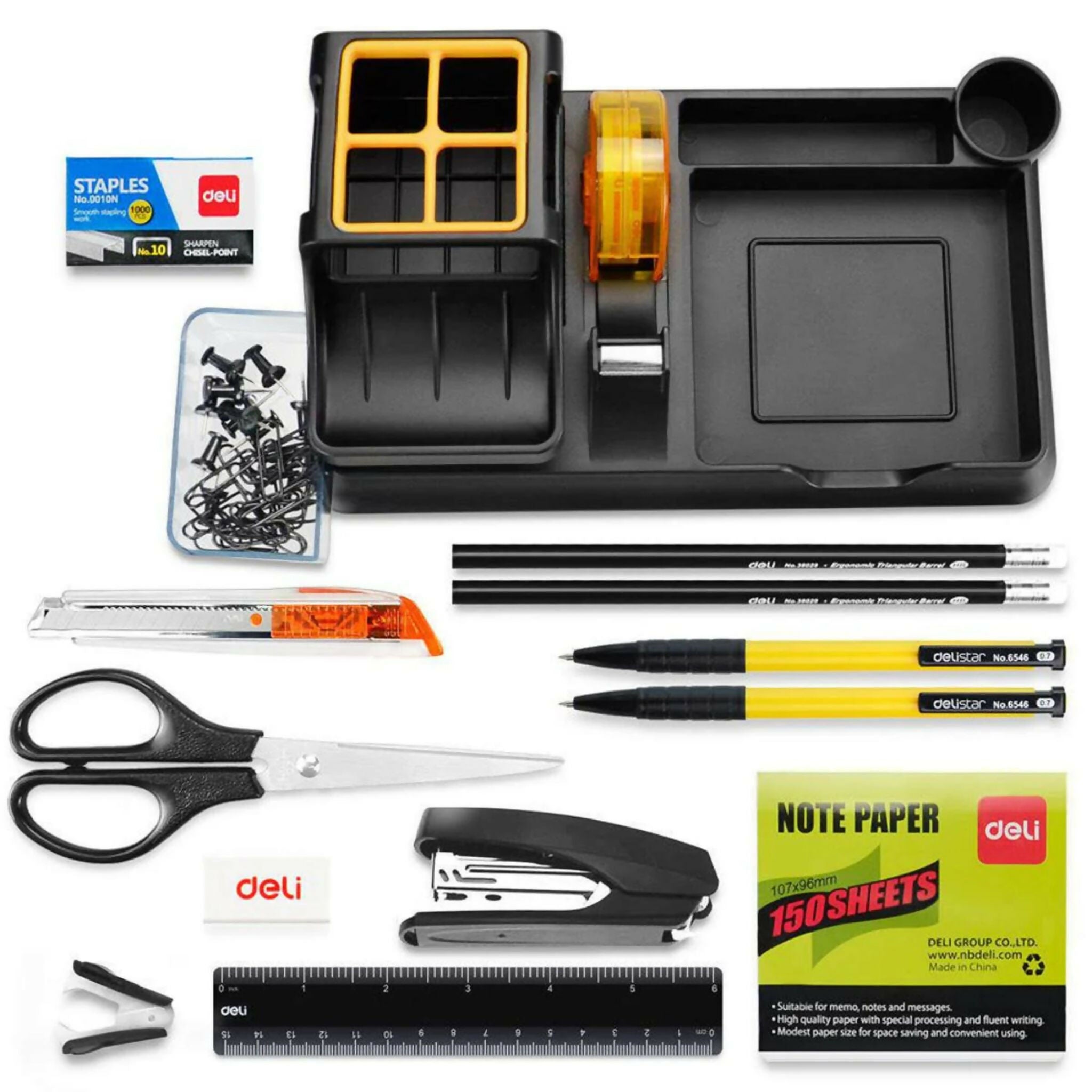 Office Desk Organizer 17-Piece Set