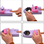 Nail Art Stamping Machine with Pattern Plates Nail Design Tool