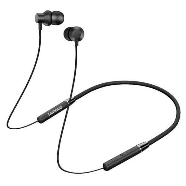 Lenovo He05x Wireless Headset, Magnetic Neckband, BT 5.0, 8-Hour Battery Life