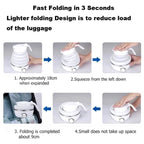 Kettle, Collapsible Electric, Dual Voltage Compact Travel