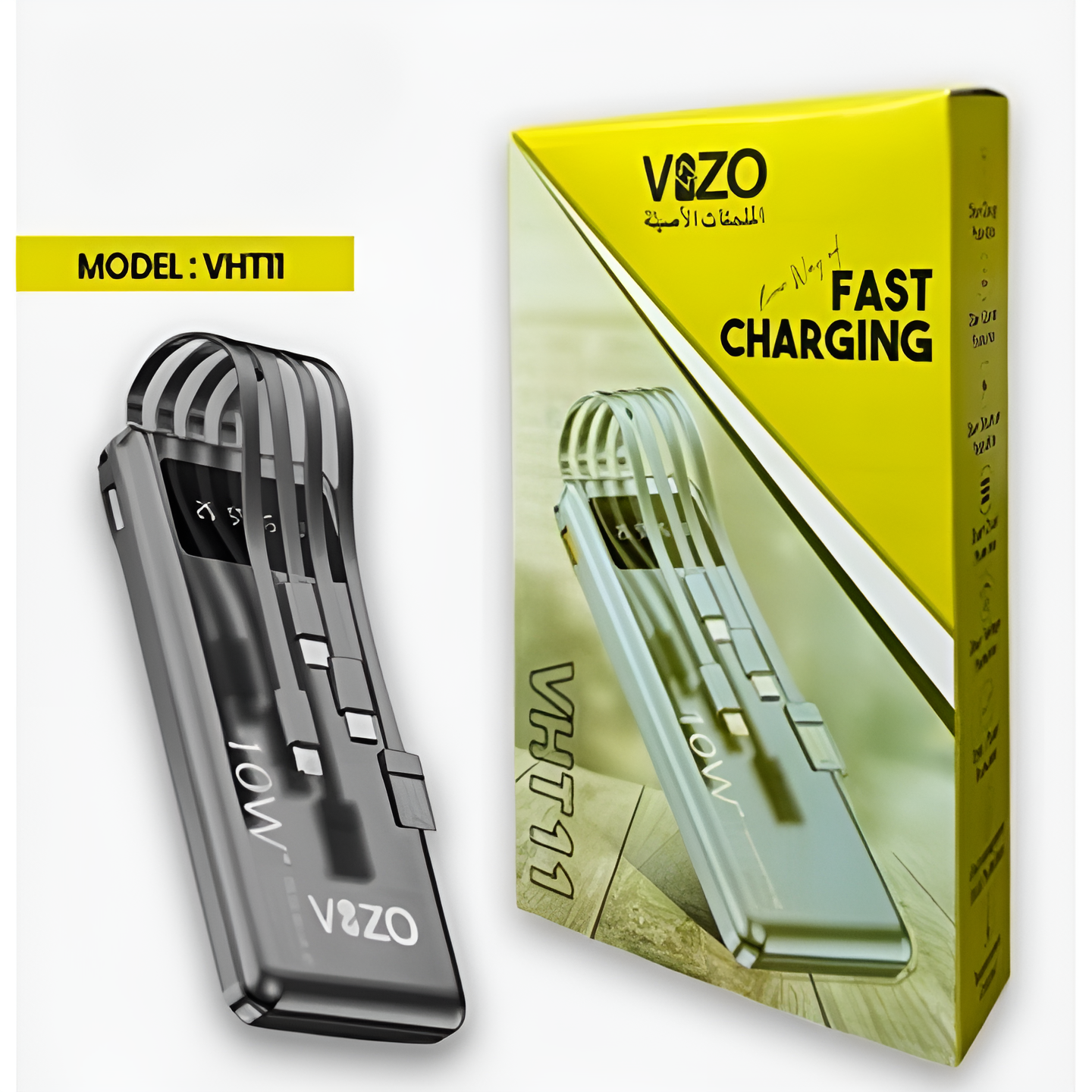Power Bank, VHT-1,  Size 10000mAh, for Android