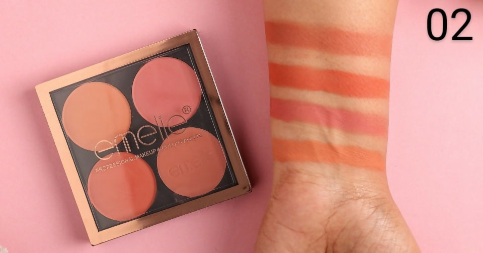 Emelie 4 Colour Blushon Kit