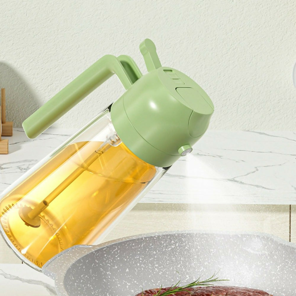 2-in-1 Oil Sprayer Bottle for Kitchen