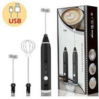 Rechargeable Coffee Beater (Big Box) | 2-in-1 Coffee & Egg Beater | 3-Speed Electric Frother & Mixer