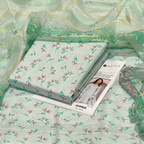 Unstitch Suit, 3 Piece, Digital Print Lawn Shirt & Trousers