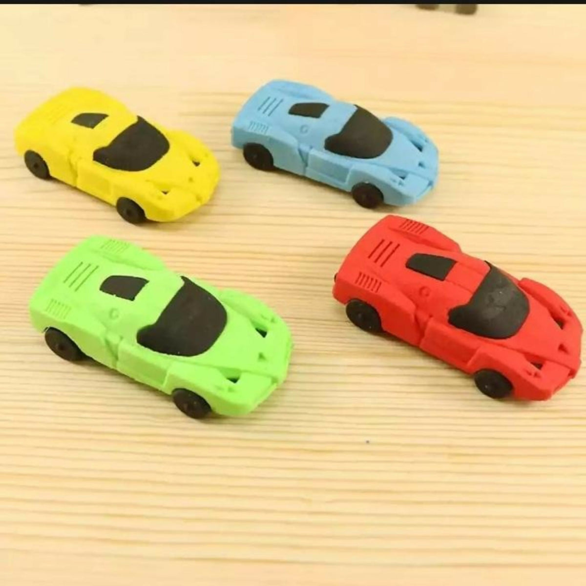 Creative Racing Car Pencil Eraser for Kids School Stationery Eraser