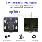Smart Bluetooth Digital Weight Scale 180kg