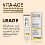 Anti Aging Cream, VITA-AGE Glow & European Formula with SPF-20