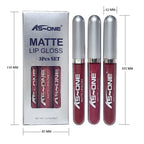 KS One Matte Lipgloss – 3-Piece Set