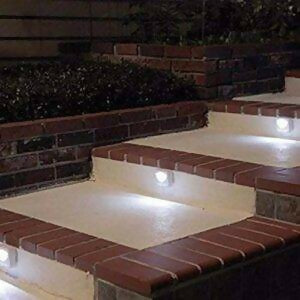 Indoor and Outdoor LED Motion and Light Sensor Activated – Wireless – Battery Powered – Night Light (Imported)