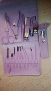 16-in-1 Stainless Steel Nail Care Kit – Manicure & Pedicure Tool Set