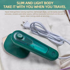 Professional Micro Steam Iron – Portable Handheld Dry & Wet Combo Garment Steamer for Travel & Home