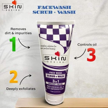 Skin Desire 3-in-1 Facewash