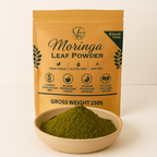 Organic Moringa Leaf Powder | Natural Superfood For Weight Loss, Immunity Boost, Energy Support & Height Growth | Refined Herbal Supplement (250g)