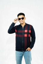 Classic Winter Jacket For Men Zipper Style Stay Warm And Stylish