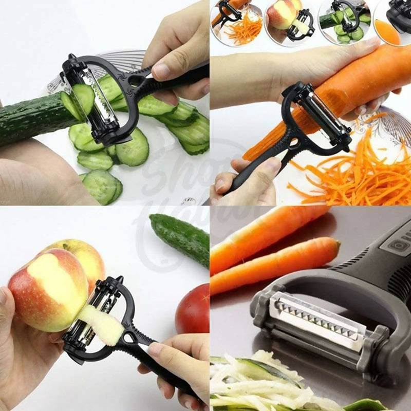 Multifunctional kitchen tool designed for multiple peeling ( random color)