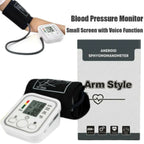 Digital Blood Pressure Monitor | Upper Arm Automatic BP Machine with Large LCD Display