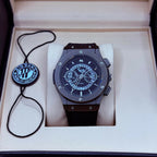 Hublot Skeleton Strap Watch
