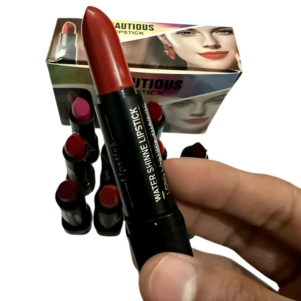 12 Pcs Matte Lipstick Set – High Pigment Colors | Action.pk