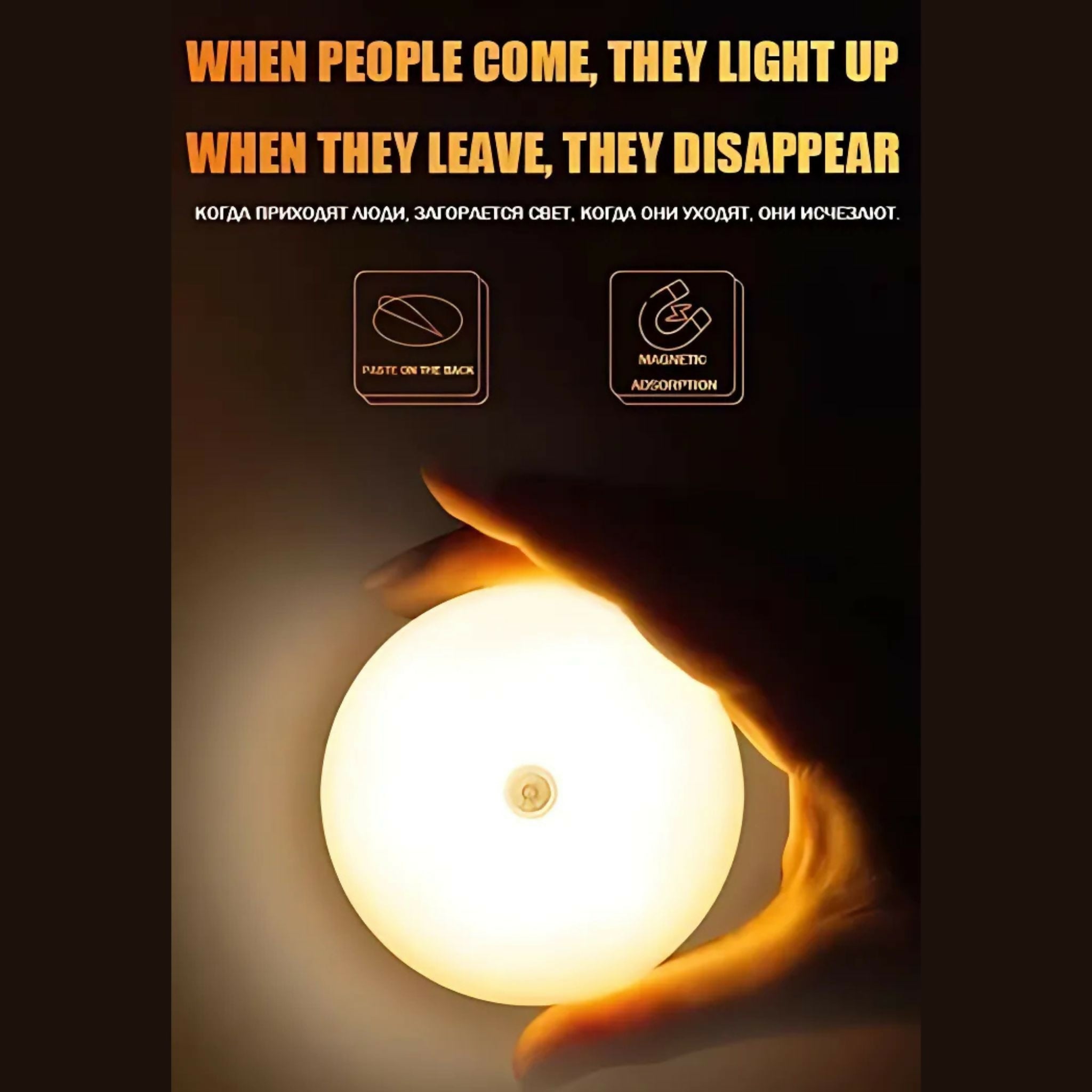 Motion Sensor Rechargeable LED Light