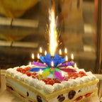 Birthday Candle Musical Flower Candle