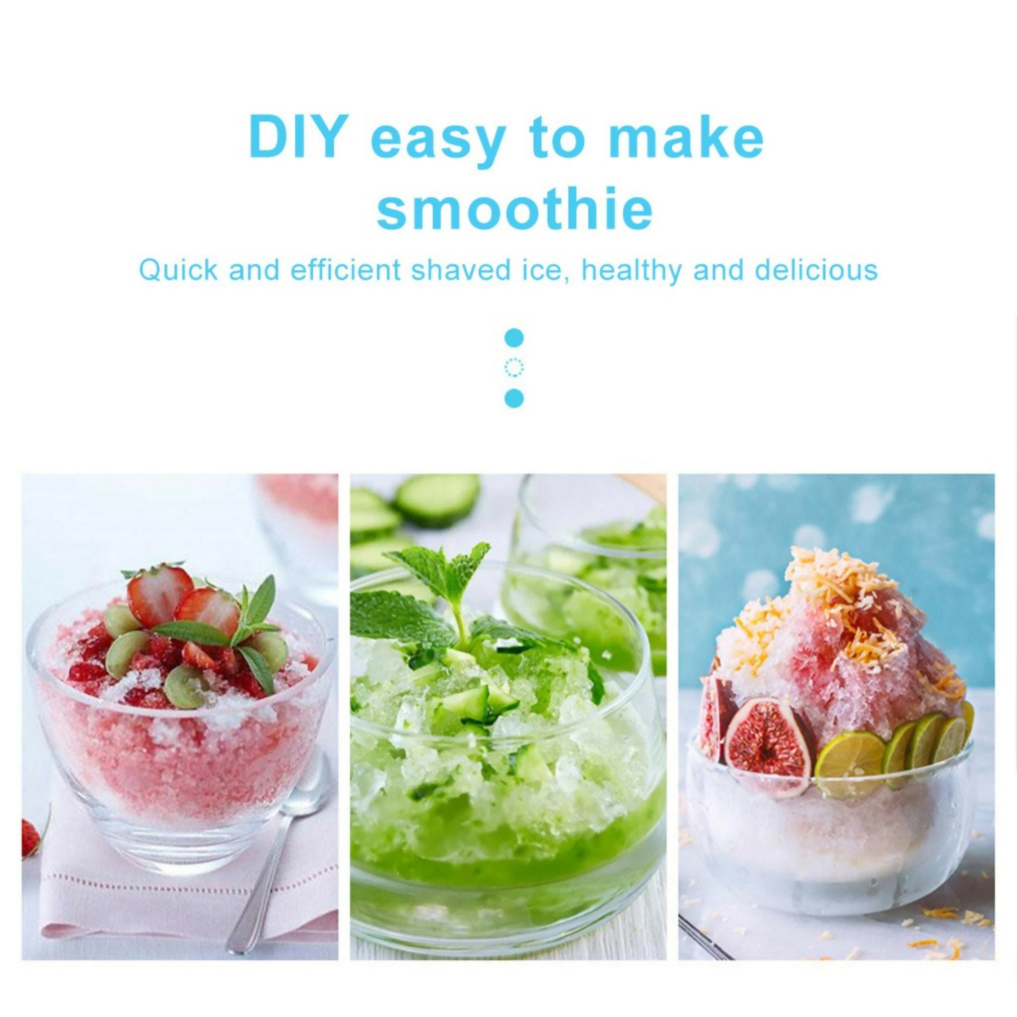 Manual Ice Crushing Shaver Maker Machine Gola Ganda Household Ice Crusher For Refreshing Summer Treats