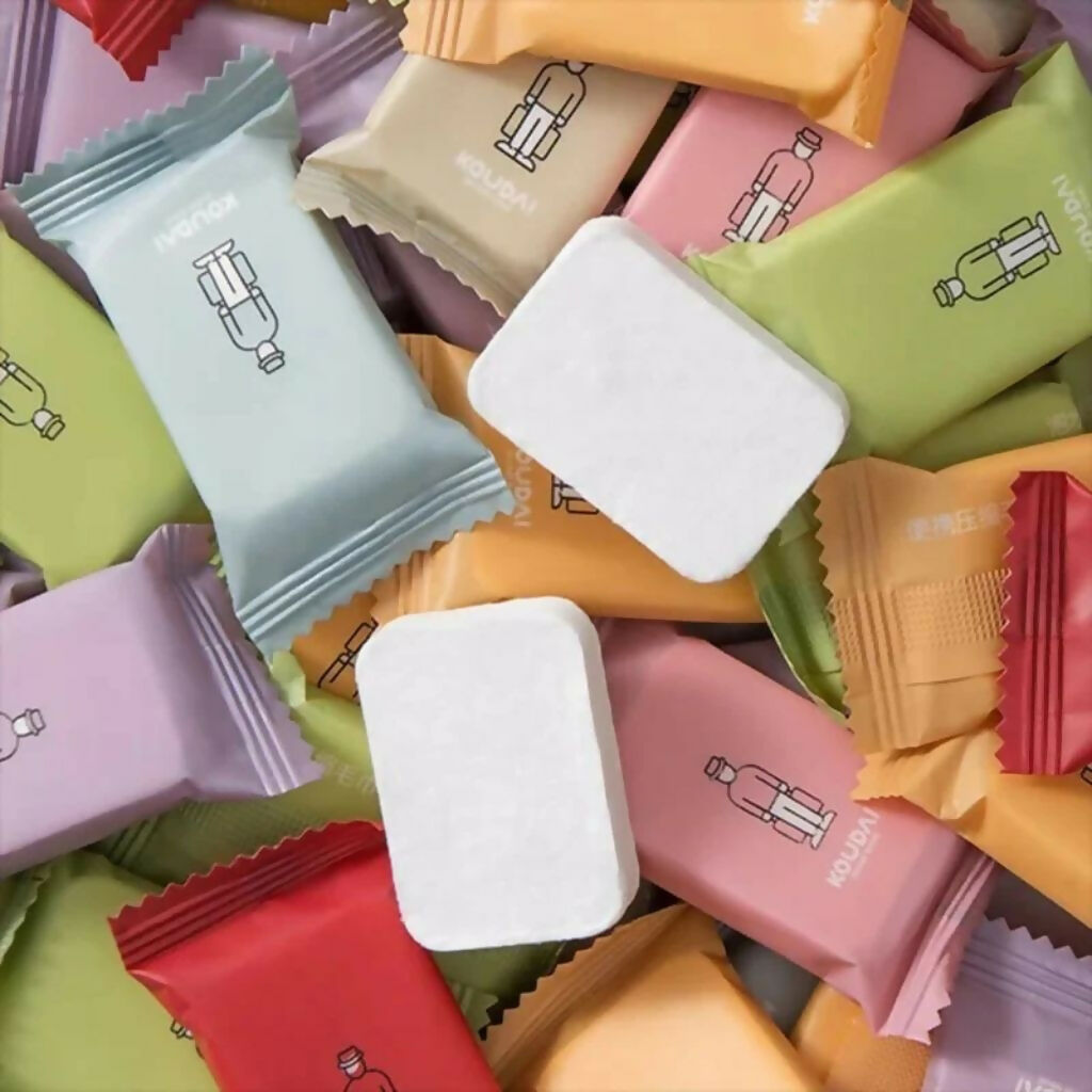 Compressed Disposable Face Towels, Portable Travel Tissue