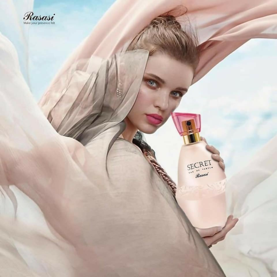 Secret Eau De Parfum Pour Femme By Rasasi | Luxurious Fragrance For Women's - 75ml