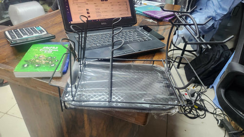 Durable Metal Cup & Glass Stand Rack – Space-Saving Countertop Organizer for Mugs, Cups, Plates & Glasses (Kitchen Drying Holder)