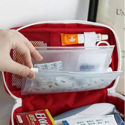 First Aid Organizer Bag for Home Outdoor Camping and Hiking
