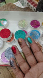 Miss Rose Multicolor High Pigmented Glitter Shimmer Eyeshadow Palette Set Professional Eye Makeup