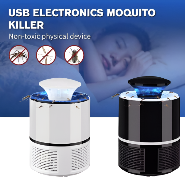 Mosquito Trap with Killer Lamp, USB Connected, Eco-Friendly, Chemical-Free