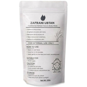 Zafrani Ubtan, Natural Skin Brightening, for Soft & Radiant Skin