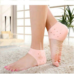 Silicone Gel Heel Pad Socks – Heel Pain Relief & Anti-Crack Protectors | 1 Pair for Men & Women