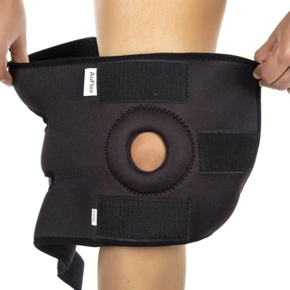 Adjustable Open Patella Knee Support Brace for Men & Women | Compression Knee Cap for Gym, Running, Walking & Sports | Random Color